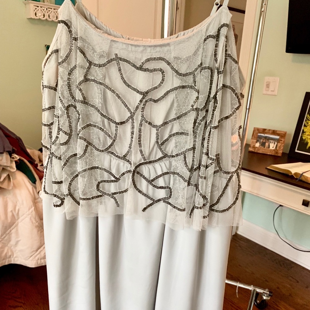Silver dress!